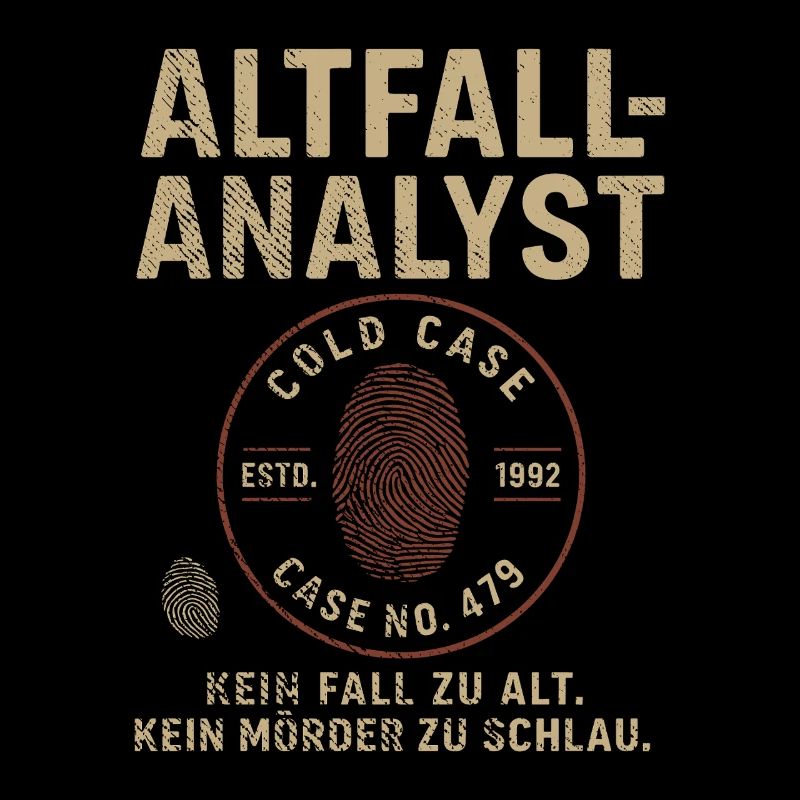 Altfall-Analyst – Cold Case Shirt