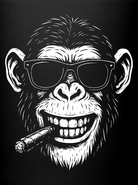 Smokin Monkey Lunettes de soleil