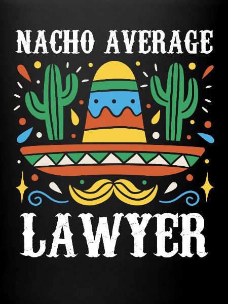 Nacho Average Lawyer Illustration