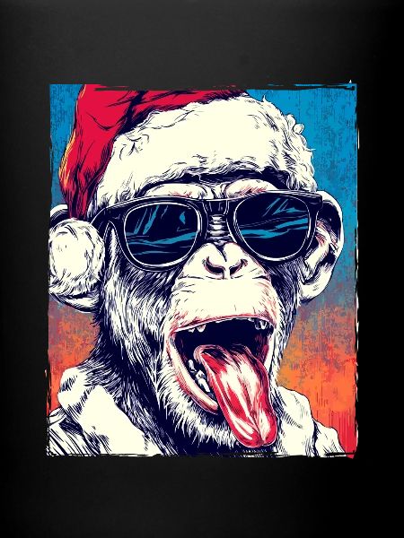 Monkey Christmas Hat