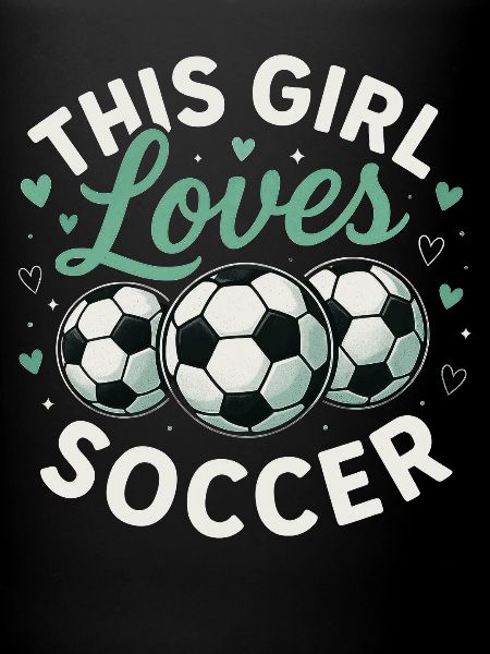 Cette fille aime le football