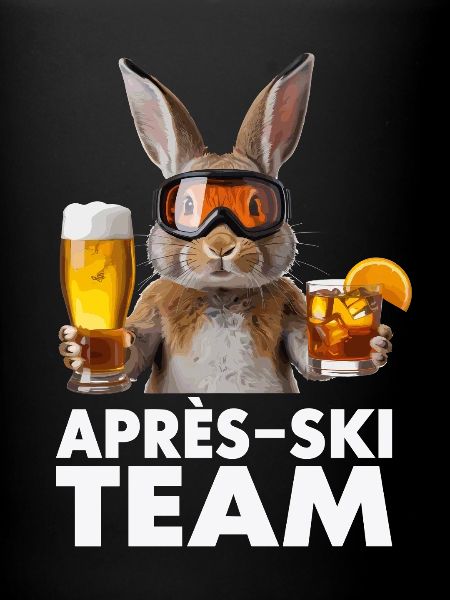 Équipe de lapins après-ski