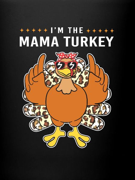 Thanksgiving Mama Mutter Oma Großmutter
