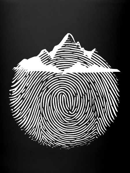 Mountain Climber Design Hiking