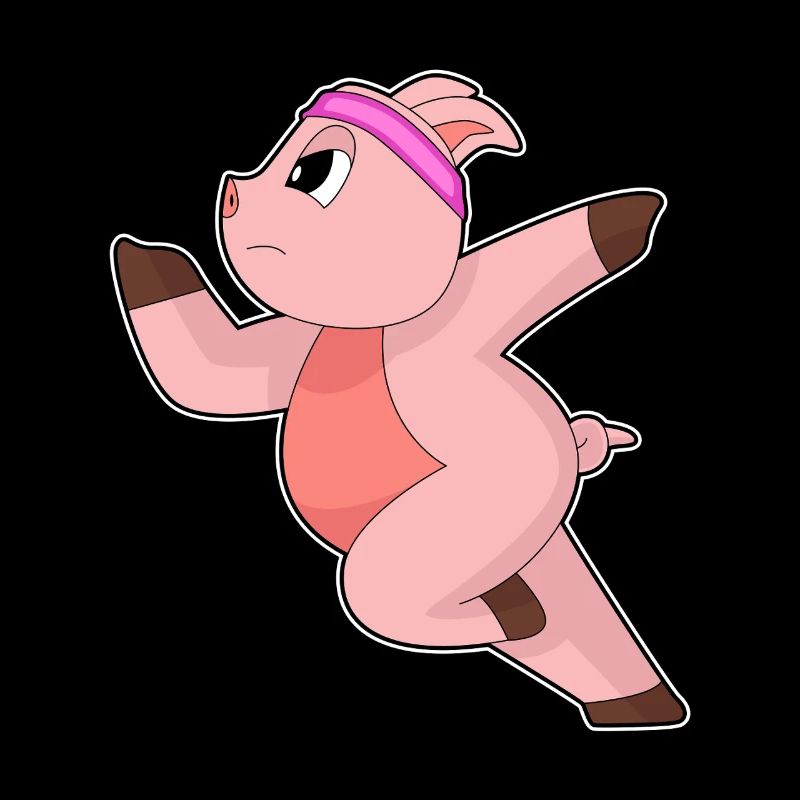Cochon Jogger Jogging Sport
