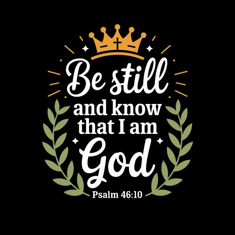  Sei Still Und Erkenne Dass Ich Gott Bin Psalm