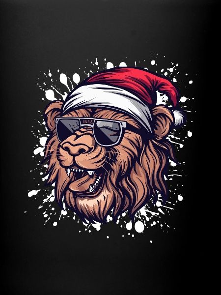 Lion Noël Drôle