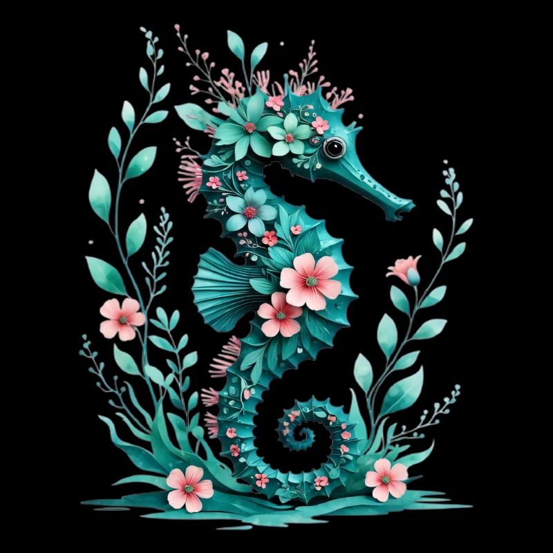FloraSeepferdchen Blütenkunst