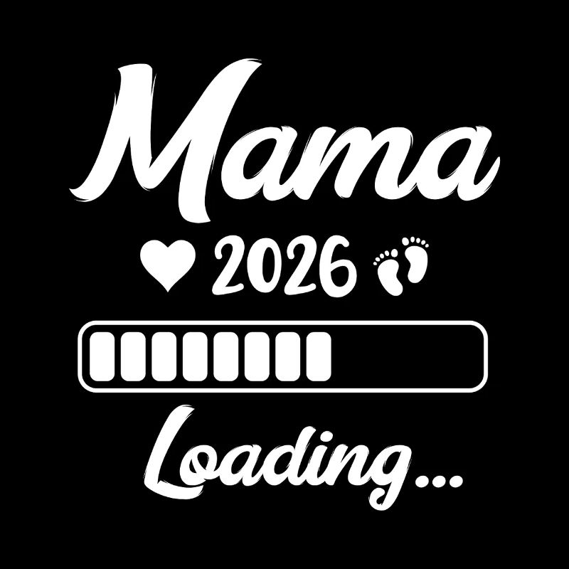 Mama 2026 Loading Schwangerschaftsankündigung 