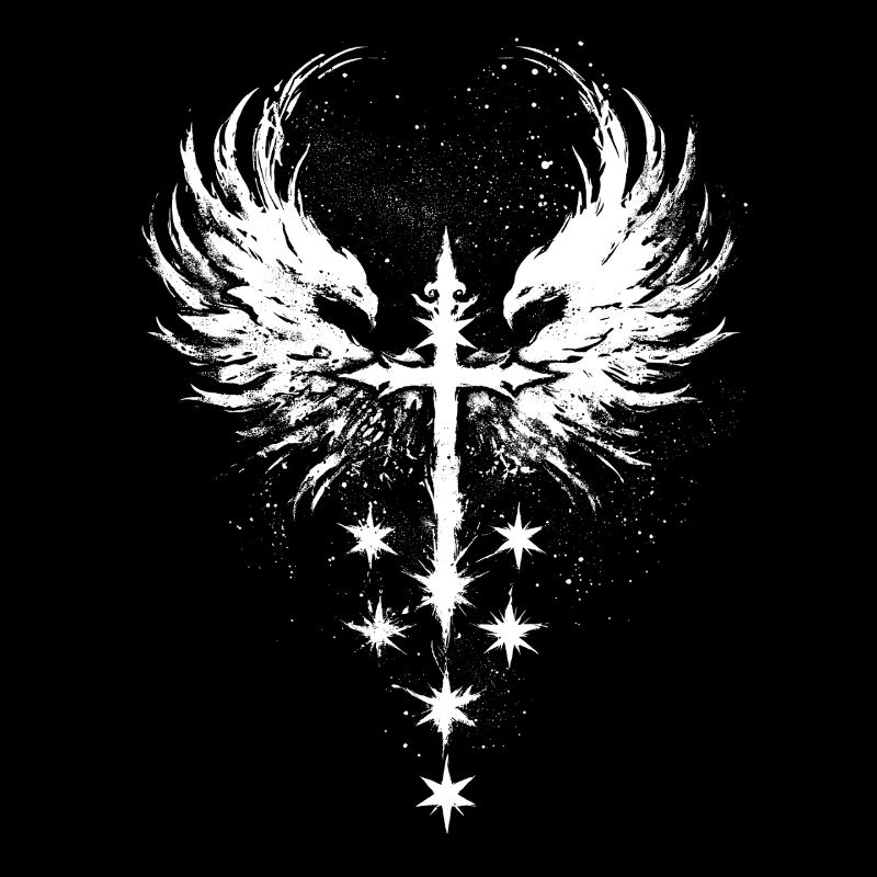 Gothique gothique Emo Croix