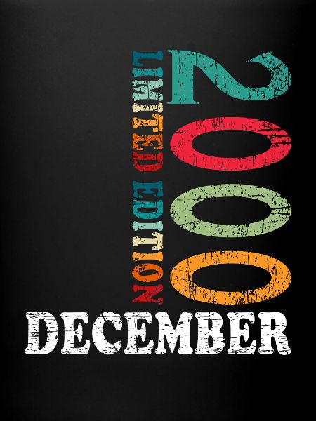 Anniversaire en décembre 2000 - décembre