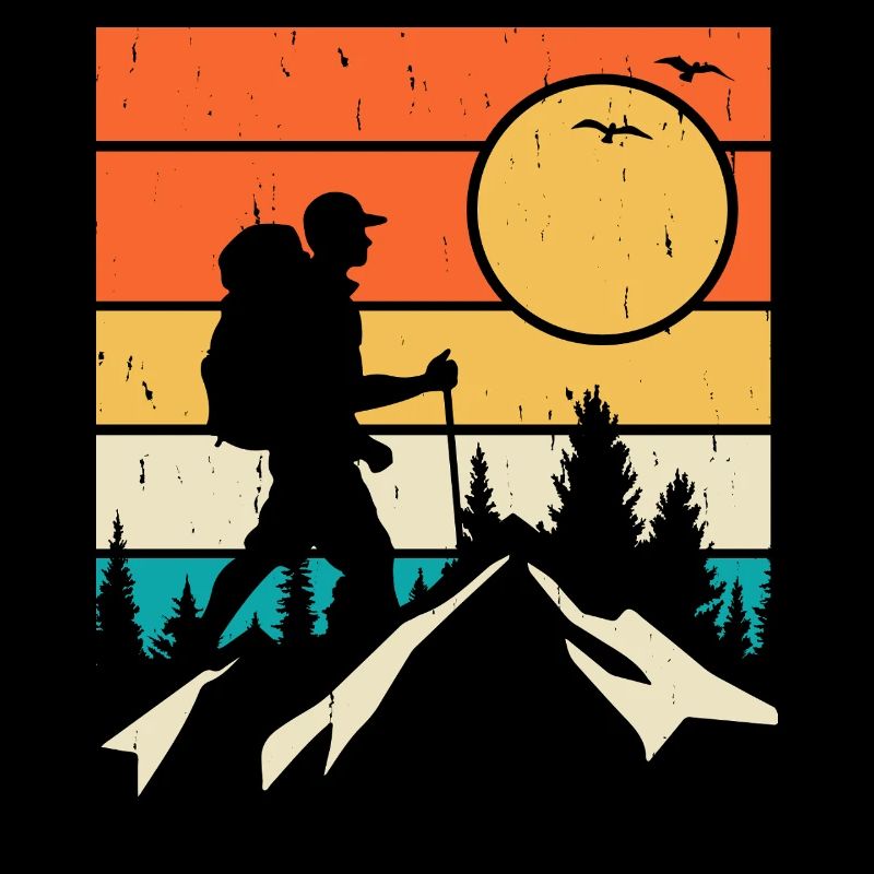 Hiking Retro