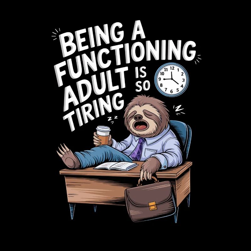 Adulthood is so tiring and exhausting