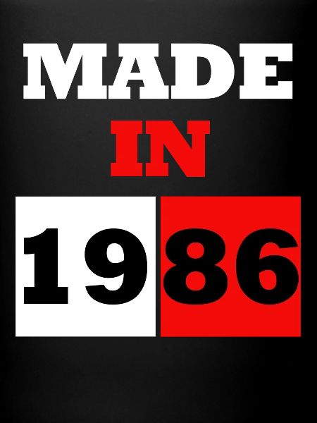 1986 Bloc Retro Anniversaire