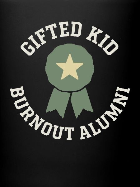 Hochbegabter Burnout-absolvent Mit Akademischem