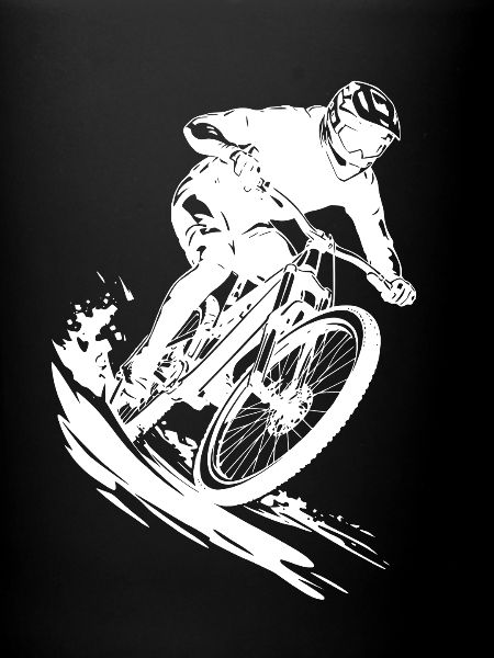 VTT Biker Art Cyclisme