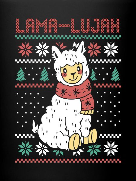 Père Noël Lama Noël Noël