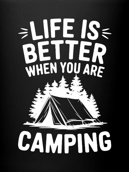 Citation de camping : Campeur drôle