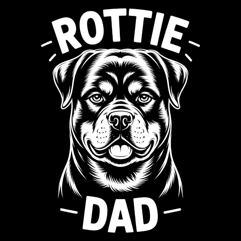 Rottweiler Spruch Papa Lustige Rottweiler Geschenk