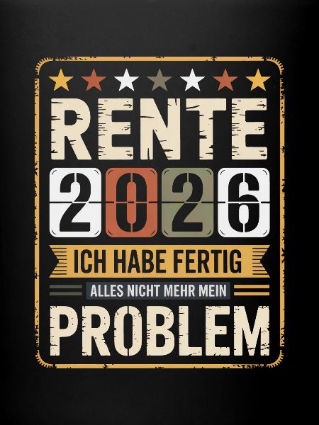 Pension 2026 I'm done