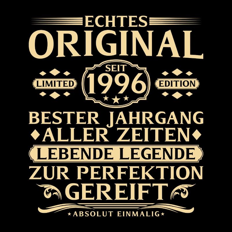 30th Birthday Real Original since 1996