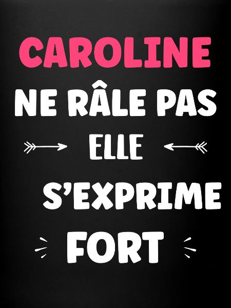 Caroline Speaks Out Loudly