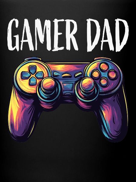 Gamer Dad Controller Neon