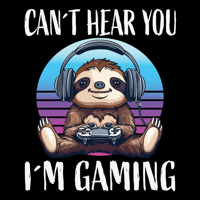 Can you hear me? Gaming Sloth