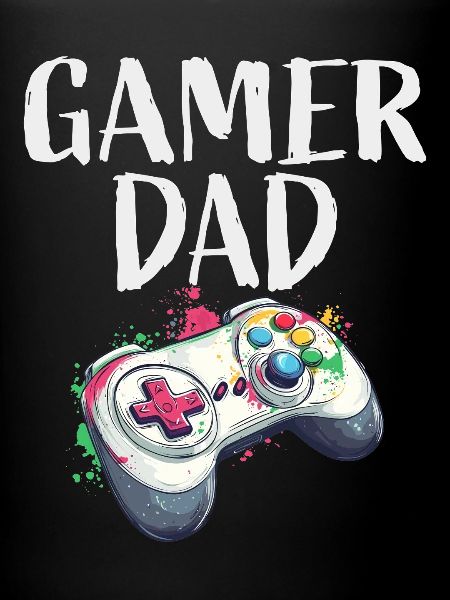 Gamer Dad Controller Splash
