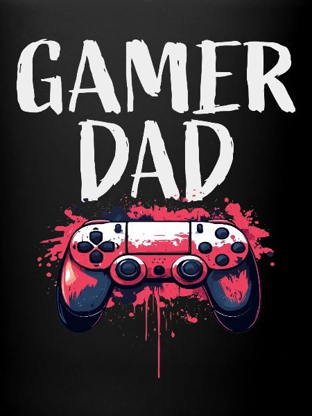 Gamer Dad Controller Art
