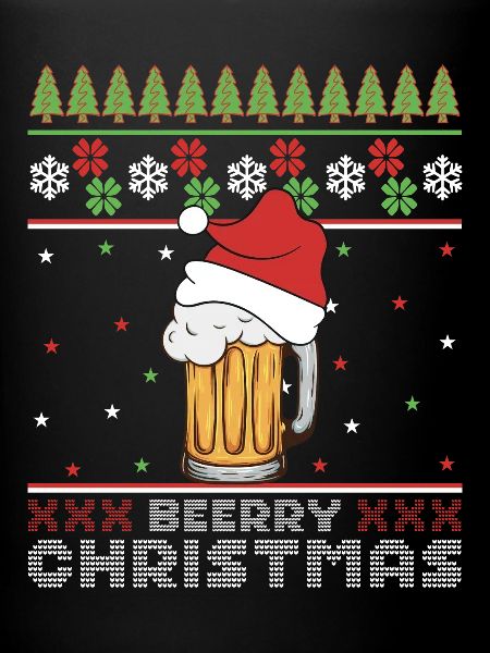 Frohe Weihnachtsbier, hässlicher Pullover – Geschenk