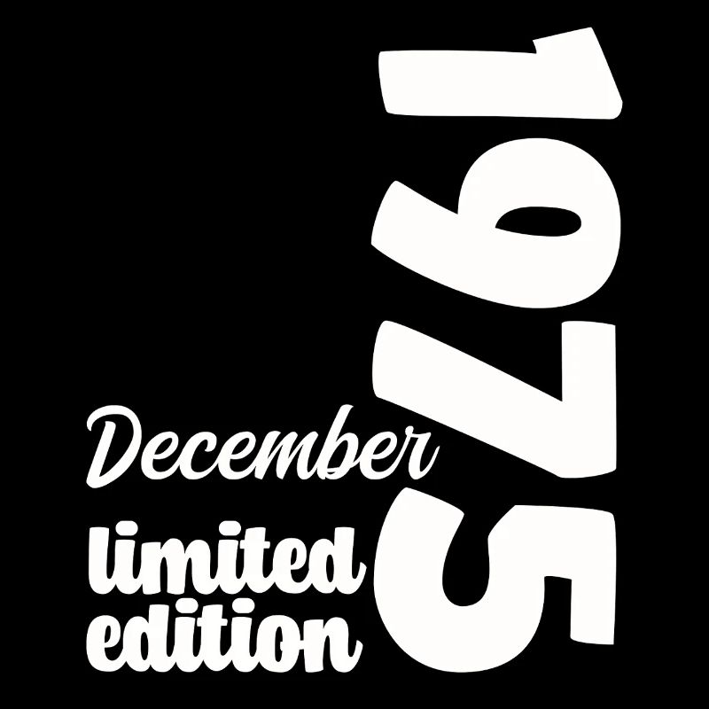 Geburtstag Dezember 1975 Limited Edition Geschenk