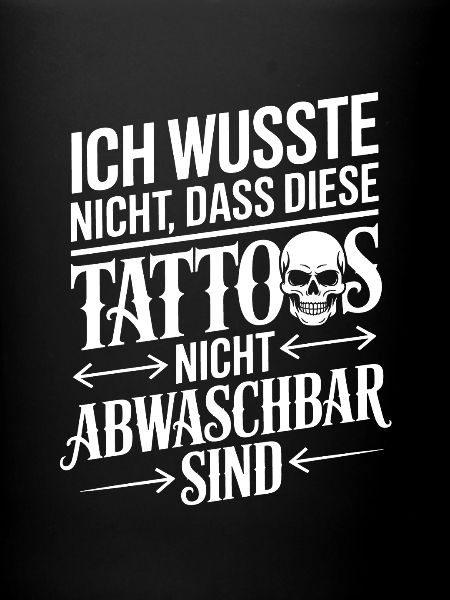 Tatouages non lavables : Déclaration