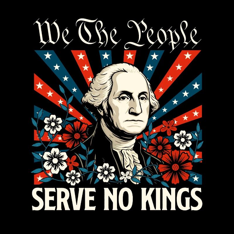 Nous, le peuple, ne servons pas de rois Democracy USA