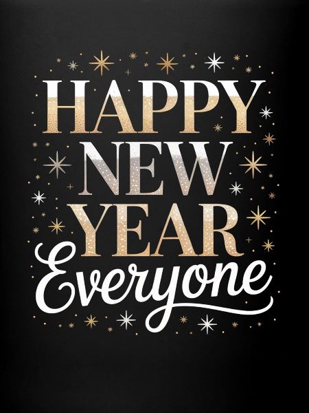 Bonne année à tous