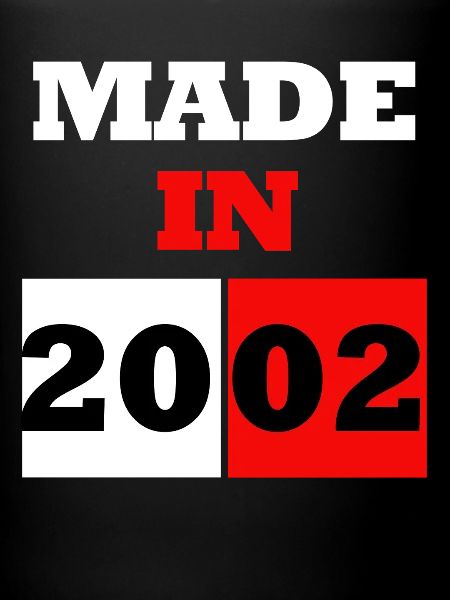 Made in 2002 Anniversaire