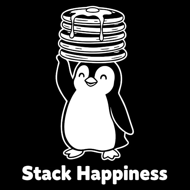 Stack Happiness Penguin Pancakes