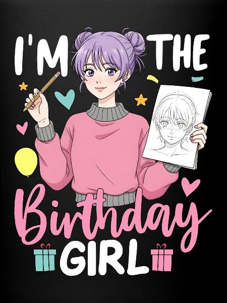 Je suis la fille d’anniversaire