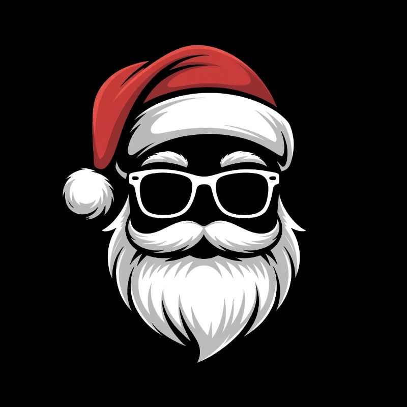 Chill Santa Skull