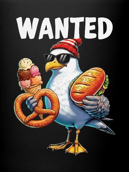 Gesucht Möwe Brezel Eiscreme