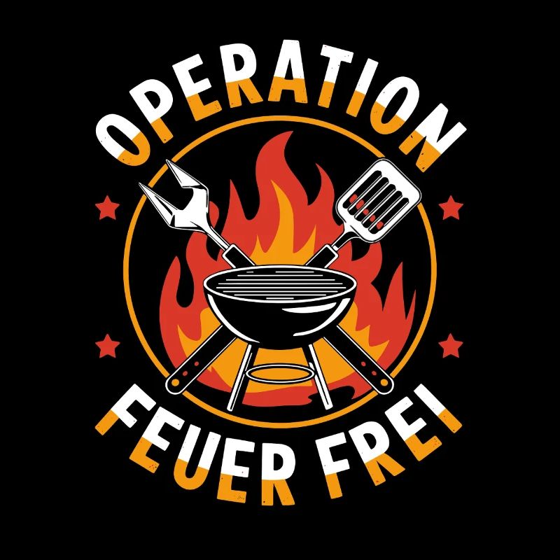 Operation Fire Free Grill Master Motif for