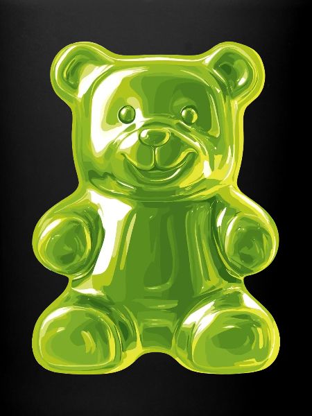Grüner Gummibärchen