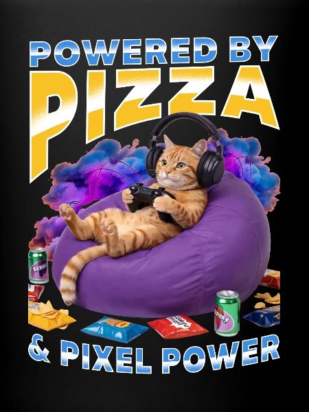 Chat gamer drôle