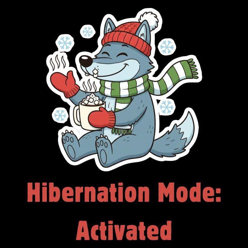 Hibernation Mode Wolf