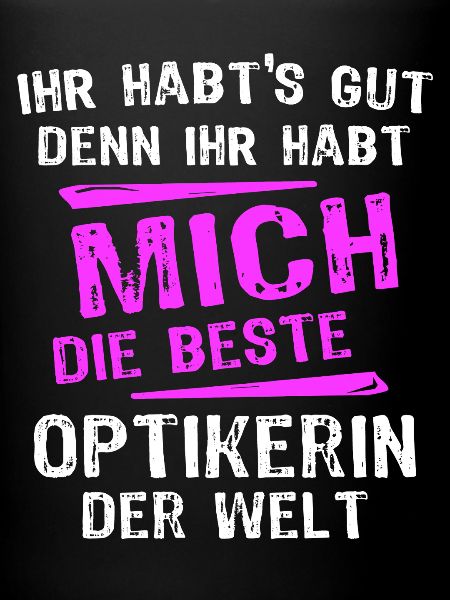 Optician Spruch