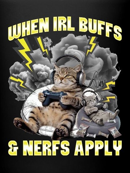 Chat gamer drôle