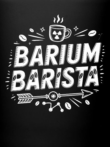 Logo Barista Coffee Science Baryum