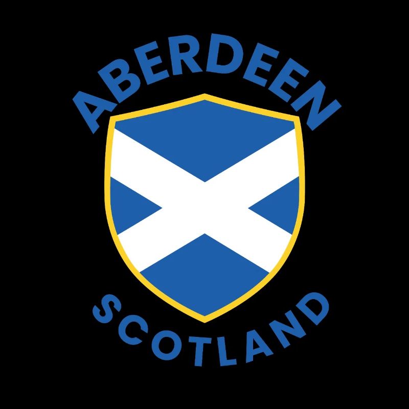 Aberdeen Scottish Shield Emblem