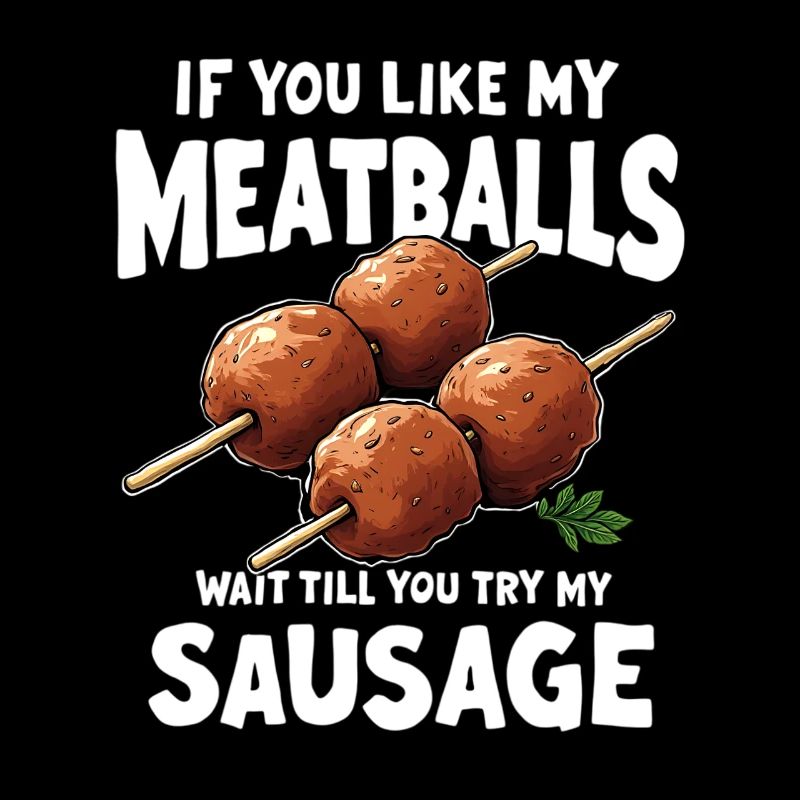 Fleischbällchen Spießwitz Spruch