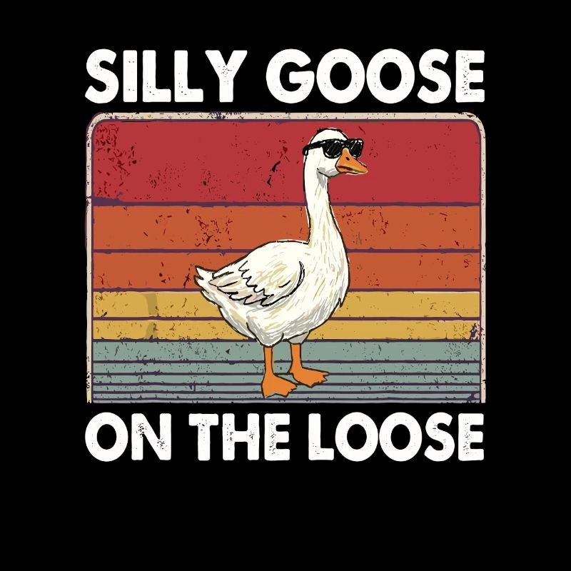 Silly Goose On The Loose Retro Sunglasses Meme 